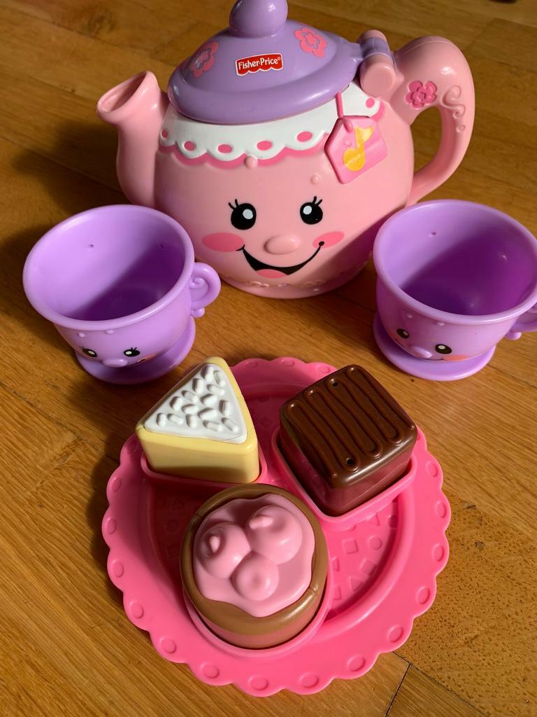 fisher price tea set home bargains